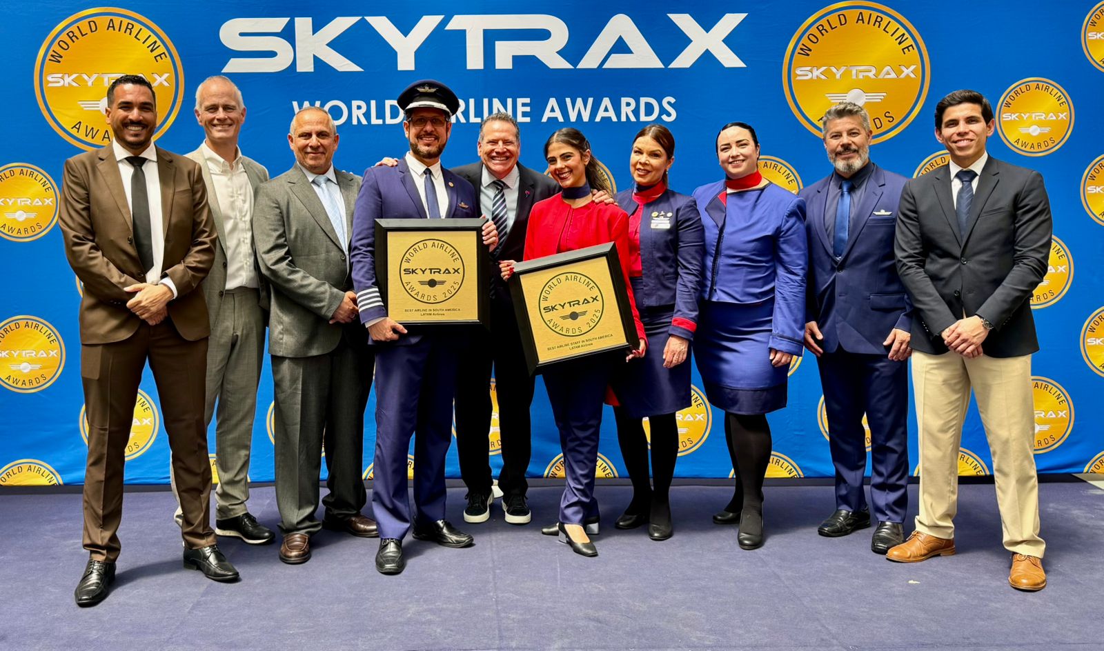 LATAM es reconocida por los viajeros como la mejor aerolínea de Sudamérica