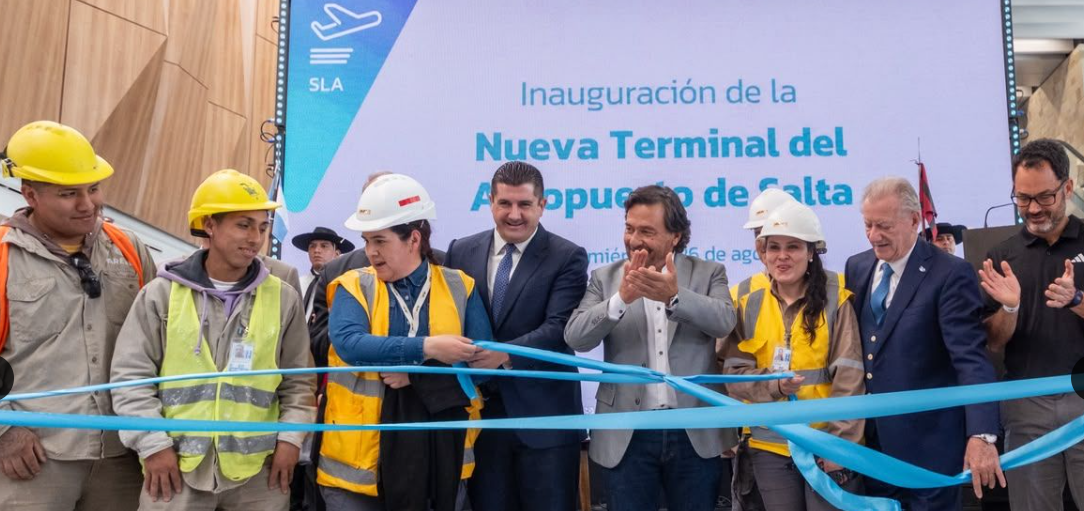 Nueva terminal del Aeropuerto de Salta en Argentina: más capacidad operativa y servicios